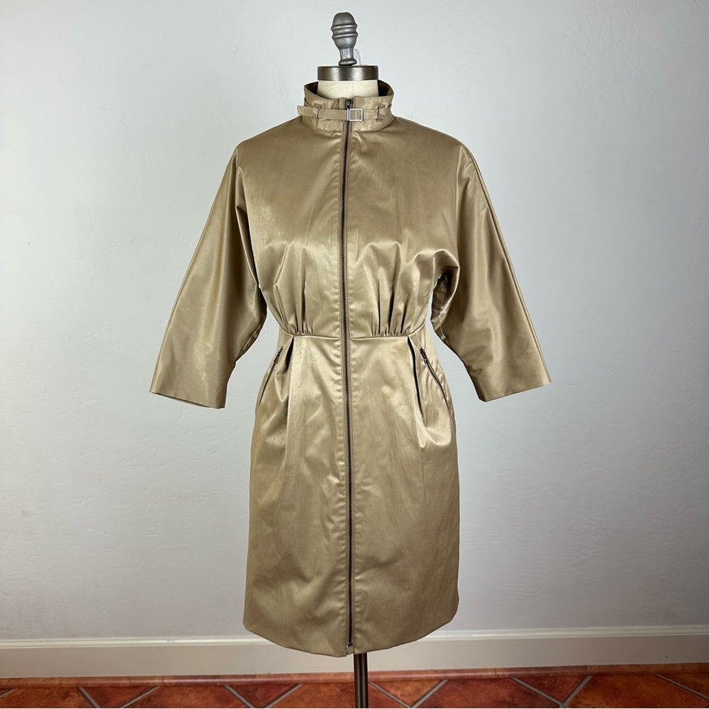 Marni Shimmer Coat in Champagne - Picture 2 of 11